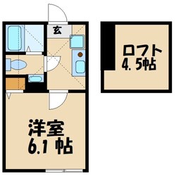 フルセイルみなみ野の物件間取画像